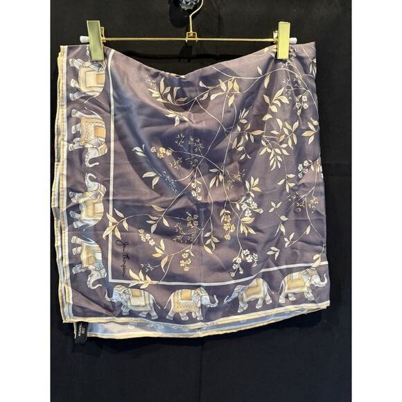 Jim Thompson Elephant Scarf - Picture 2 of 2